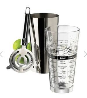 LIBBEY SHAKER GLASS SET (SET OF 3) Glassware Bar Mixology Mixed Drinks